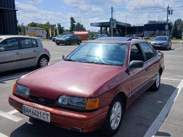 Червоний Форд Скорпіо, об'ємом двигуна 2 л та пробігом 121 тис. км за 450 $, фото 2 на Automoto.ua