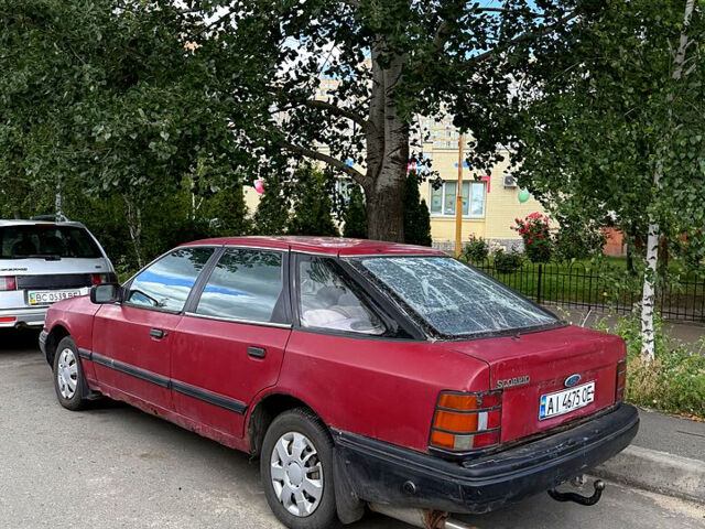 Форд Скорпио 1987 в Киеве на Automoto.ua Красный Форд Скорпио, объемом двигателя 2 л и пробегом 777 тыс. км за 650 $, фото 8 на Automoto.ua