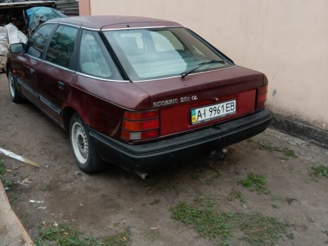 Красный Форд Скорпио, объемом двигателя 2 л и пробегом 3 тыс. км за 1100 $, фото 1 на Automoto.ua