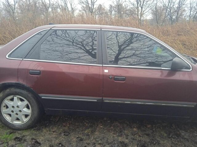 Красный Форд Скорпио, объемом двигателя 2 л и пробегом 280 тыс. км за 1100 $, фото 2 на Automoto.ua