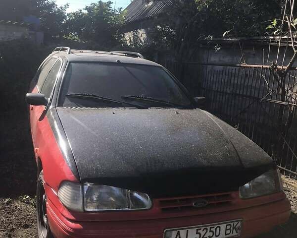 Красный Форд Скорпио, объемом двигателя 2 л и пробегом 200 тыс. км за 1500 $, фото 1 на Automoto.ua