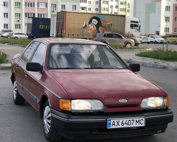 Красный Форд Скорпио, объемом двигателя 2 л и пробегом 178 тыс. км за 1500 $, фото 29 на Automoto.ua