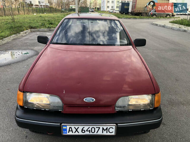 Красный Форд Скорпио, объемом двигателя 2 л и пробегом 178 тыс. км за 1500 $, фото 34 на Automoto.ua