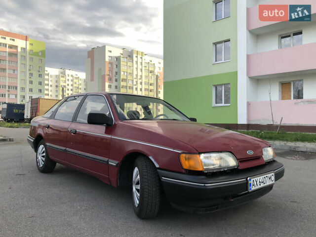 Красный Форд Скорпио, объемом двигателя 2 л и пробегом 178 тыс. км за 1500 $, фото 31 на Automoto.ua