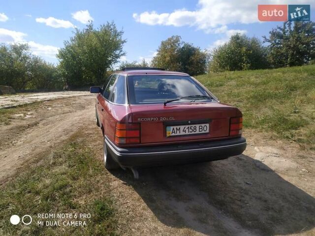 Червоний Форд Скорпіо, об'ємом двигуна 2 л та пробігом 176 тис. км за 1900 $, фото 6 на Automoto.ua