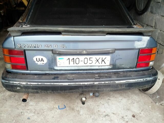 Серый Форд Скорпио, объемом двигателя 2.5 л и пробегом 300 тыс. км за 334 $, фото 1 на Automoto.ua