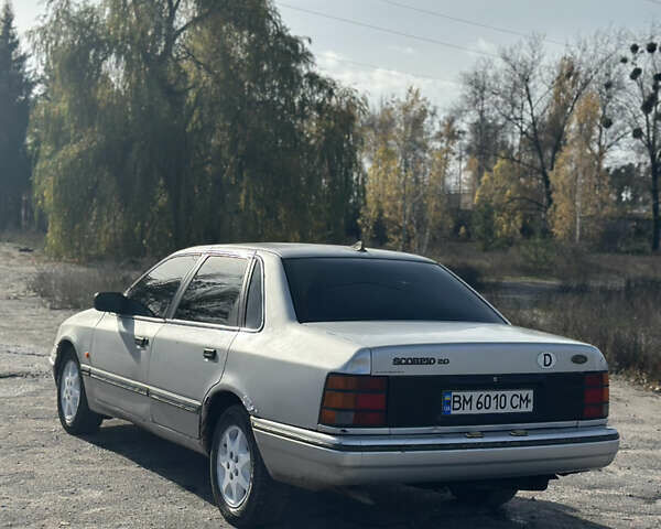 Форд Скорпио 1990 в Ахтырке на Automoto.ua Серый Форд Скорпио, объемом двигателя 2 л и пробегом 230 тыс. км за 1300 $, фото 1 на Automoto.ua