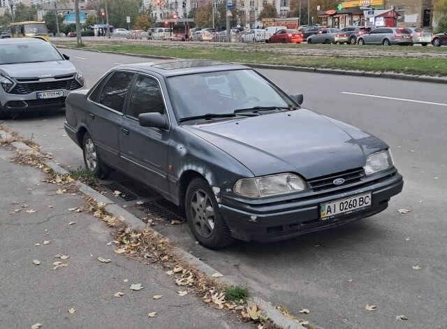 Форд Скорпио 1993 в Киеве на Automoto.ua Серый Форд Скорпио, объемом двигателя 2 л и пробегом 348 тыс. км за 479 $, фото 1 на Automoto.ua