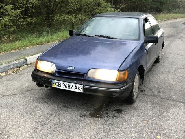 Синий Форд Скорпио, объемом двигателя 2 л и пробегом 458 тыс. км за 450 $, фото 1 на Automoto.ua