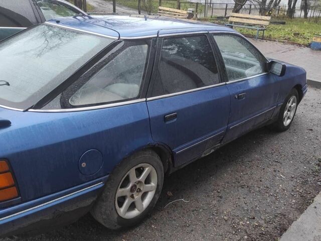 Синий Форд Скорпио, объемом двигателя 2 л и пробегом 385 тыс. км за 950 $, фото 5 на Automoto.ua