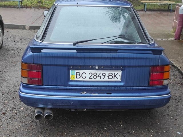 Синий Форд Скорпио, объемом двигателя 2 л и пробегом 385 тыс. км за 950 $, фото 3 на Automoto.ua