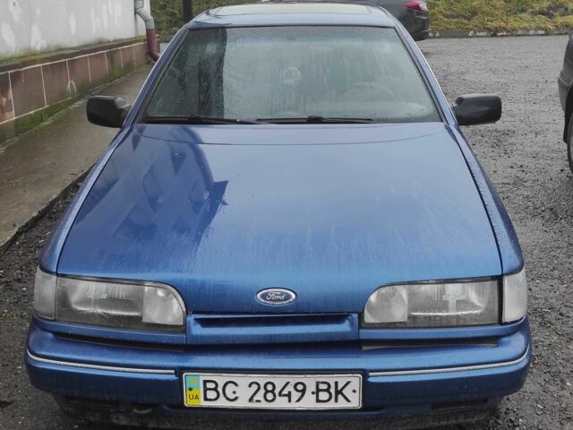 Синий Форд Скорпио, объемом двигателя 2 л и пробегом 385 тыс. км за 950 $, фото 19 на Automoto.ua