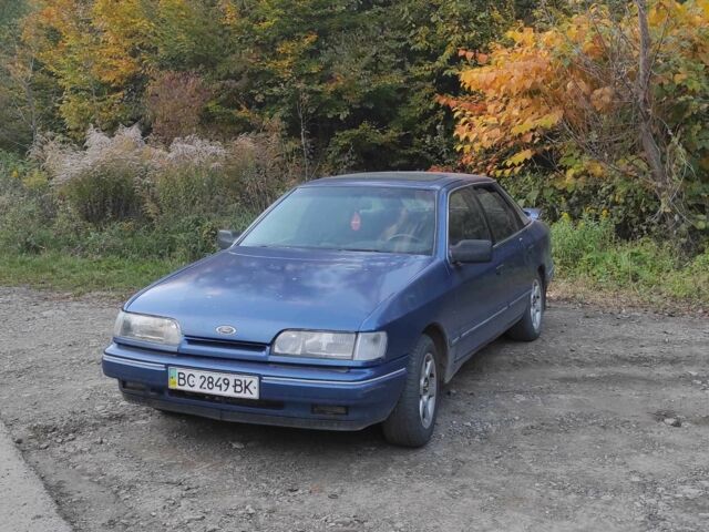 Синий Форд Скорпио, объемом двигателя 2 л и пробегом 385 тыс. км за 950 $, фото 14 на Automoto.ua