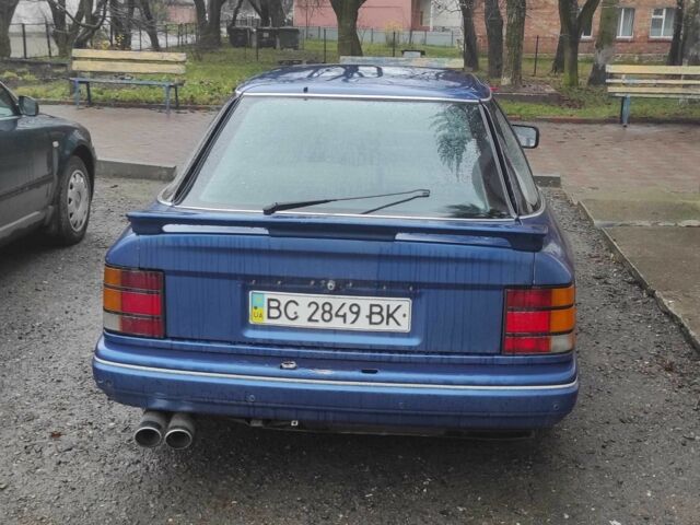 Синий Форд Скорпио, объемом двигателя 2 л и пробегом 385 тыс. км за 950 $, фото 18 на Automoto.ua