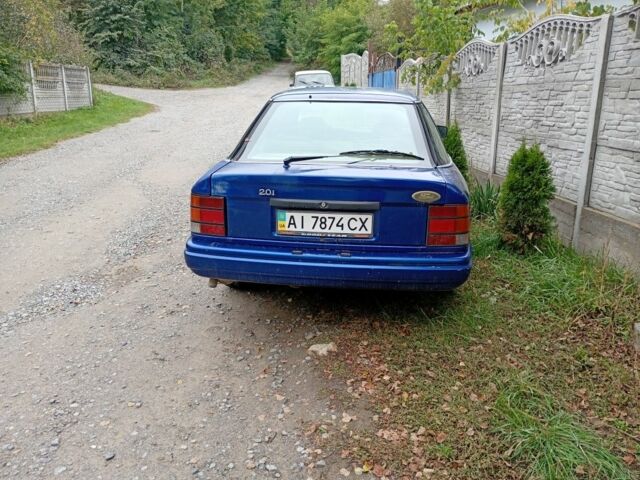 Синий Форд Скорпио, объемом двигателя 2 л и пробегом 2 тыс. км за 950 $, фото 2 на Automoto.ua