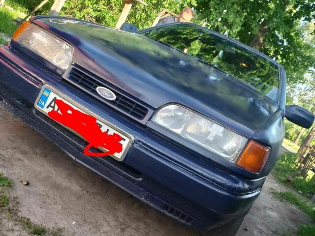 Форд Скорпио 1989 в Житомире на Automoto.ua Синий Форд Скорпио, объемом двигателя 2 л и пробегом 186 тыс. км за 955 $, фото 2 на Automoto.ua