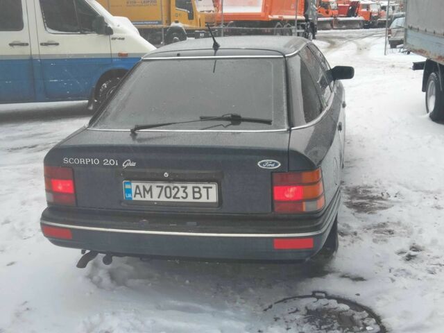 Синій Форд Скорпіо, об'ємом двигуна 2 л та пробігом 450 тис. км за 828 $, фото 2 на Automoto.ua