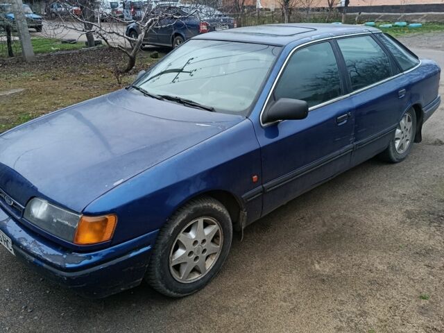 Синий Форд Скорпио, объемом двигателя 2 л и пробегом 246 тыс. км за 1300 $, фото 1 на Automoto.ua