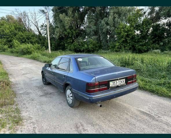 Синий Форд Скорпио, объемом двигателя 2 л и пробегом 400 тыс. км за 650 $, фото 1 на Automoto.ua