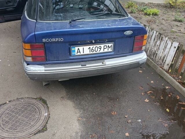 Синий Форд Скорпио, объемом двигателя 2 л и пробегом 30 тыс. км за 708 $, фото 3 на Automoto.ua