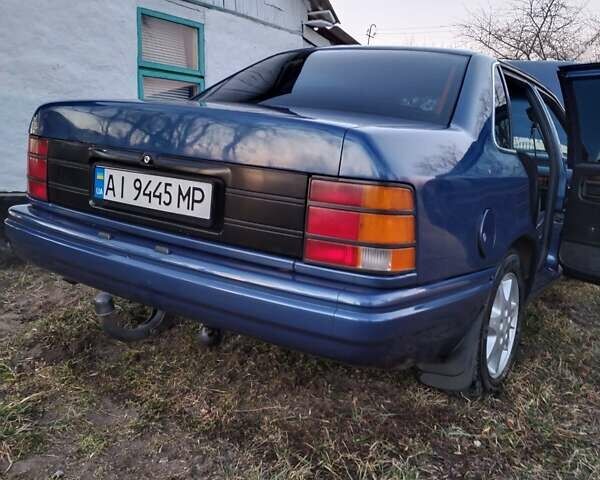 Синий Форд Скорпио, объемом двигателя 2 л и пробегом 355 тыс. км за 1650 $, фото 1 на Automoto.ua
