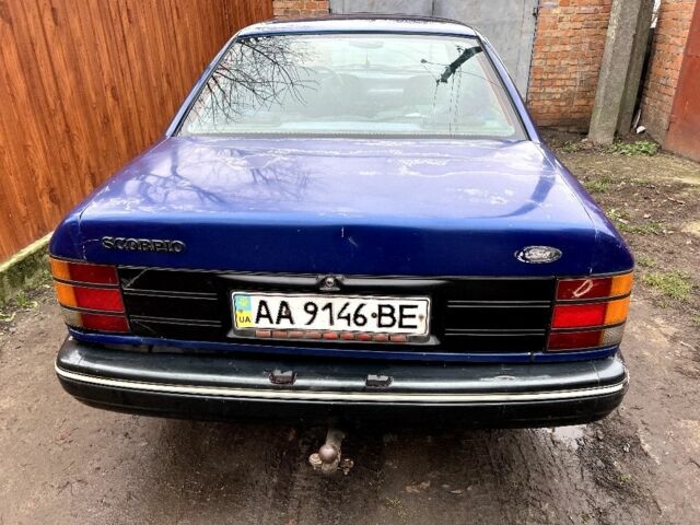 Синій Форд Скорпіо, об'ємом двигуна 2 л та пробігом 300 тис. км за 1350 $, фото 3 на Automoto.ua