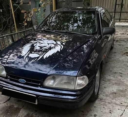 Синий Форд Скорпио, объемом двигателя 2 л и пробегом 155 тыс. км за 1450 $, фото 1 на Automoto.ua