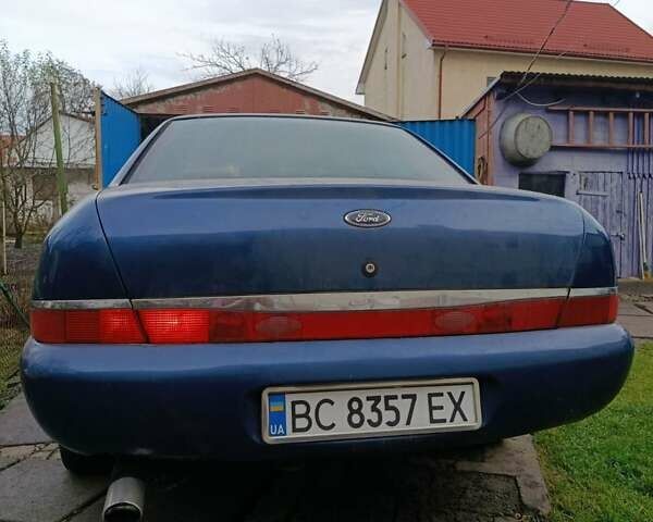 Синій Форд Скорпіо, об'ємом двигуна 2 л та пробігом 244 тис. км за 1100 $, фото 1 на Automoto.ua