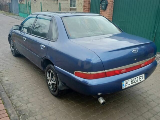 Синий Форд Скорпио, объемом двигателя 2 л и пробегом 300 тыс. км за 1000 $, фото 2 на Automoto.ua