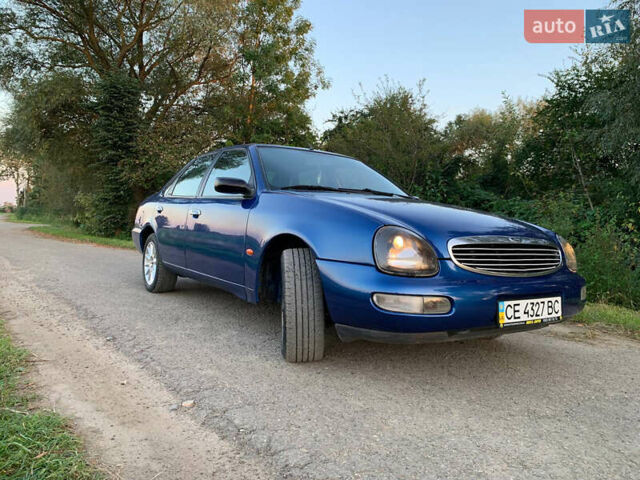 Синий Форд Скорпио, объемом двигателя 2 л и пробегом 200 тыс. км за 2200 $, фото 3 на Automoto.ua
