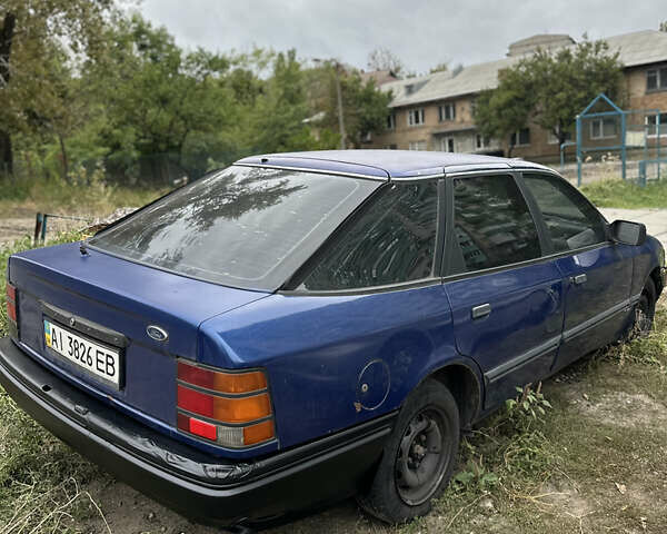 Форд Скорпіо 1987 у Києві на Automoto.ua Синій Форд Скорпіо, об'ємом двигуна 2 л та пробігом 222 тис. км за 650 $, фото 1 на Automoto.ua