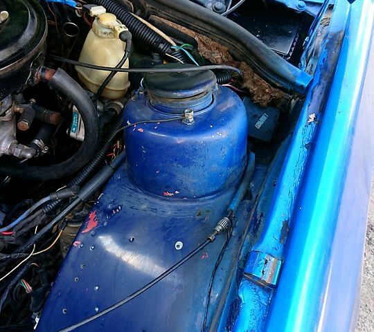 Форд Скорпио 1988 в Запорожье на Automoto.ua Синий Форд Скорпио, объемом двигателя 2 л и пробегом 400 тыс. км за 950 $, фото 4 на Automoto.ua