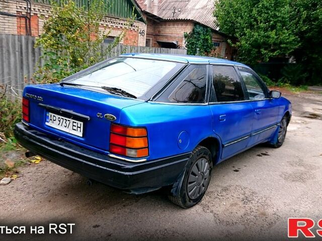 Форд Скорпио 1988 в Запорожье на Automoto.ua Синий Форд Скорпио, объемом двигателя 2 л и пробегом 400 тыс. км за 950 $, фото 1 на Automoto.ua