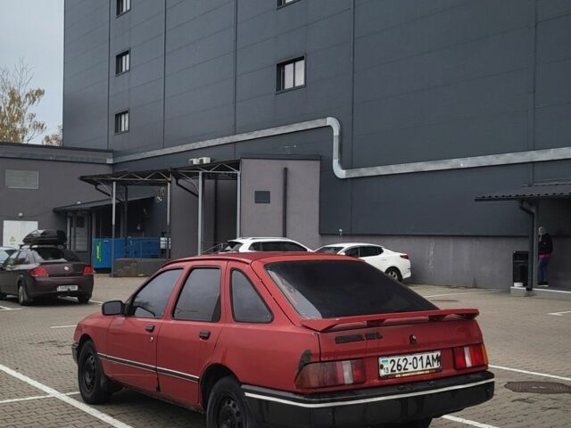 Червоний Форд Сієрра, об'ємом двигуна 2 л та пробігом 371 тис. км за 650 $, фото 1 на Automoto.ua