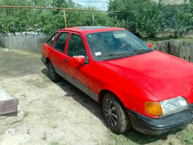 Красный Форд Сиерра, объемом двигателя 2.3 л и пробегом 658 тыс. км за 700 $, фото 9 на Automoto.ua