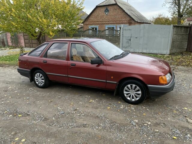 Красный Форд Сиерра, объемом двигателя 1.6 л и пробегом 200 тыс. км за 1450 $, фото 8 на Automoto.ua
