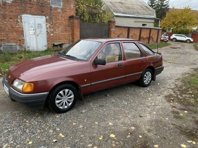 Красный Форд Сиерра, объемом двигателя 1.6 л и пробегом 200 тыс. км за 1450 $, фото 1 на Automoto.ua