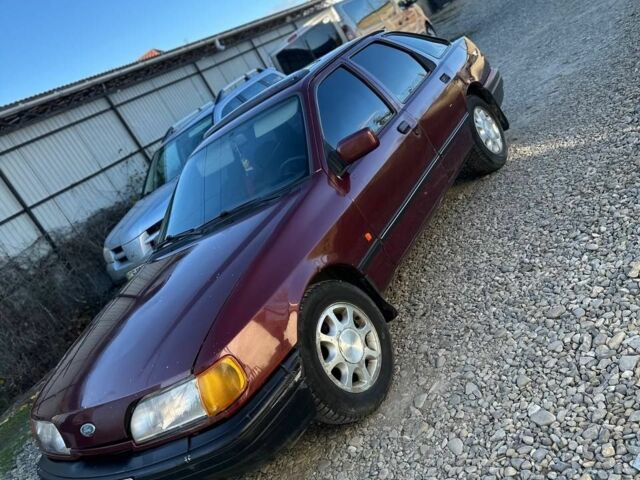 Форд Сієрра 1989 у Чернівцях на Automoto.ua Червоний Форд Сієрра, об'ємом двигуна 2 л та пробігом 1 тис. км за 1350 $, фото 7 на Automoto.ua