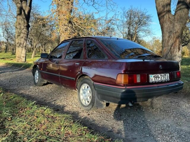 Форд Сієрра 1989 у Чернівцях на Automoto.ua Червоний Форд Сієрра, об'ємом двигуна 2 л та пробігом 1 тис. км за 1350 $, фото 3 на Automoto.ua