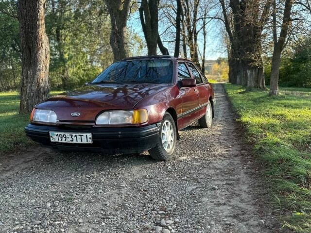 Форд Сієрра 1989 у Чернівцях на Automoto.ua Червоний Форд Сієрра, об'ємом двигуна 2 л та пробігом 1 тис. км за 1350 $, фото 1 на Automoto.ua