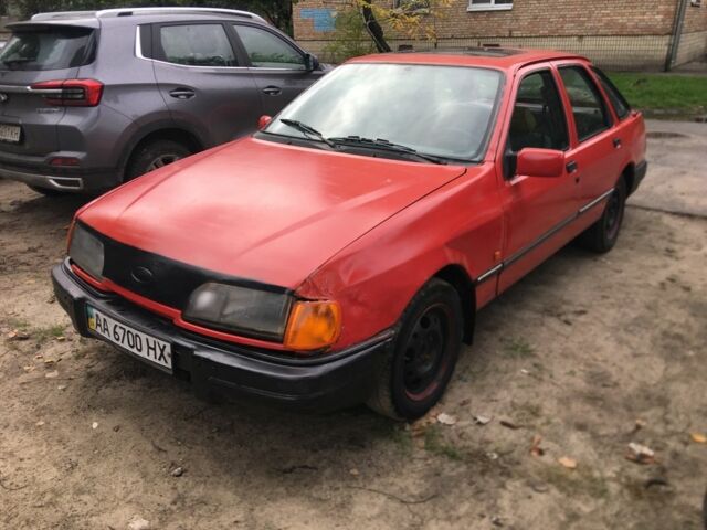 Червоний Форд Сієрра, об'ємом двигуна 1.6 л та пробігом 600 тис. км за 800 $, фото 4 на Automoto.ua