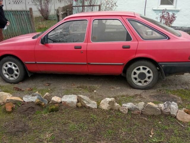 Красный Форд Сиерра, объемом двигателя 2.3 л и пробегом 500 тыс. км за 1663 $, фото 1 на Automoto.ua