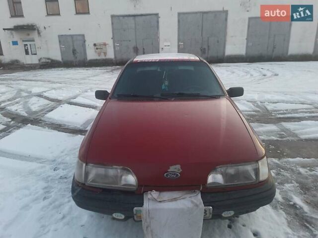 Червоний Форд Сієрра, об'ємом двигуна 2 л та пробігом 250 тис. км за 1800 $, фото 3 на Automoto.ua