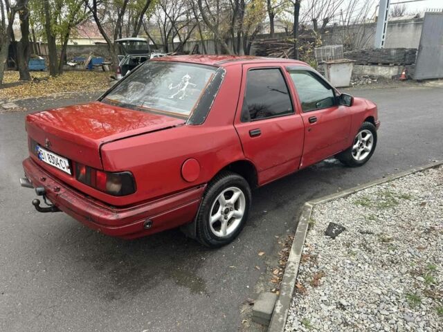 Красный Форд Сиерра, объемом двигателя 2 л и пробегом 341 тыс. км за 1071 $, фото 1 на Automoto.ua