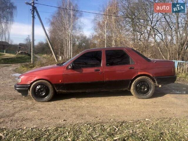 Красный Форд Сиерра, объемом двигателя 1.8 л и пробегом 555 тыс. км за 550 $, фото 12 на Automoto.ua