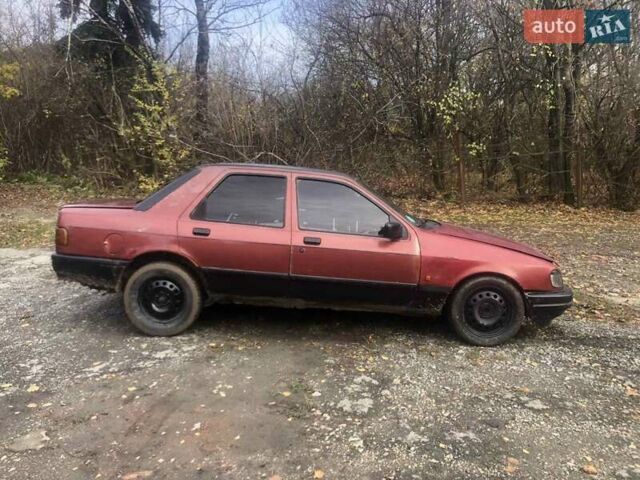 Красный Форд Сиерра, объемом двигателя 1.8 л и пробегом 555 тыс. км за 550 $, фото 15 на Automoto.ua