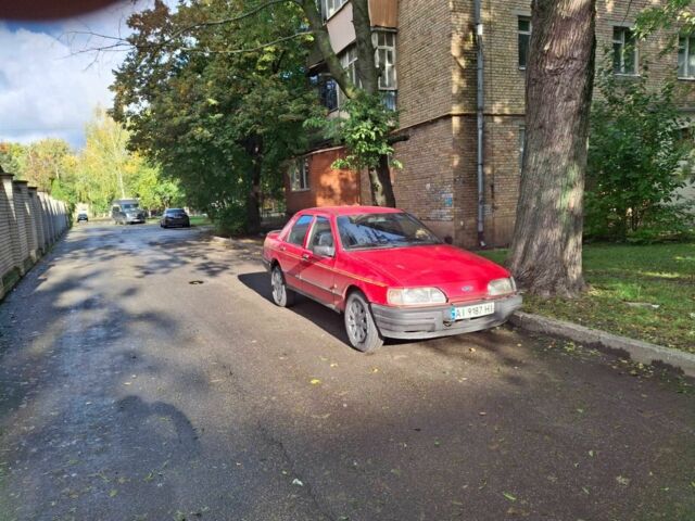 Красный Форд Сиерра, объемом двигателя 2 л и пробегом 50 тыс. км за 716 $, фото 7 на Automoto.ua