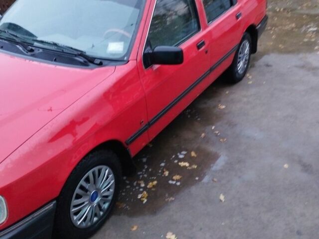 Красный Форд Сиерра, объемом двигателя 2 л и пробегом 59 тыс. км за 998 $, фото 1 на Automoto.ua