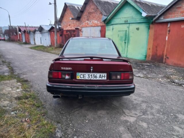 Красный Форд Сиерра, объемом двигателя 2 л и пробегом 500 тыс. км за 639 $, фото 5 на Automoto.ua