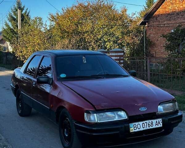 Красный Форд Сиерра, объемом двигателя 1.8 л и пробегом 555 тыс. км за 550 $, фото 6 на Automoto.ua